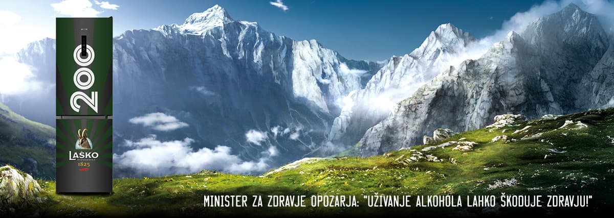 Praznuj z nami in osvoji hladilnik, poln Laškega! 🍺