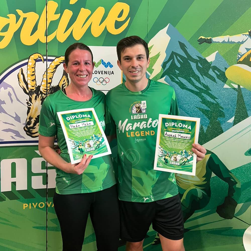 Neža Mežik, Andraž Markelj