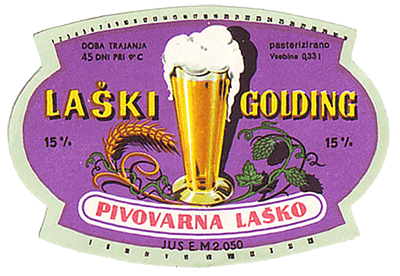 LAŠKO GOLDING, in 1960, lager.