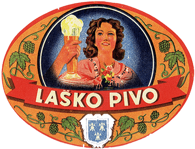 LAŠKO BEER, 1963, light lager with 3% alcohol and 10% extract. Was brewed for only three months.